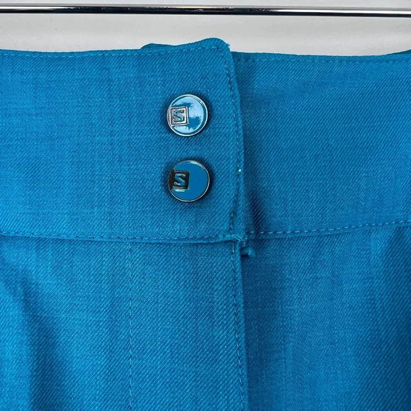 NWT Salomon Fantasy Kouak Blue Snowboarding Ski Pants Size XL - Picture 5 of 12